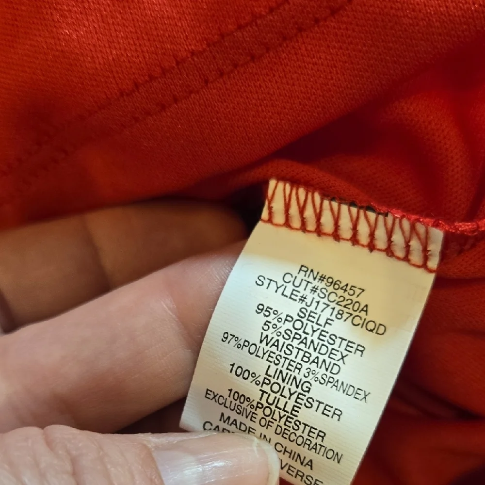 love on a hanger elegant red